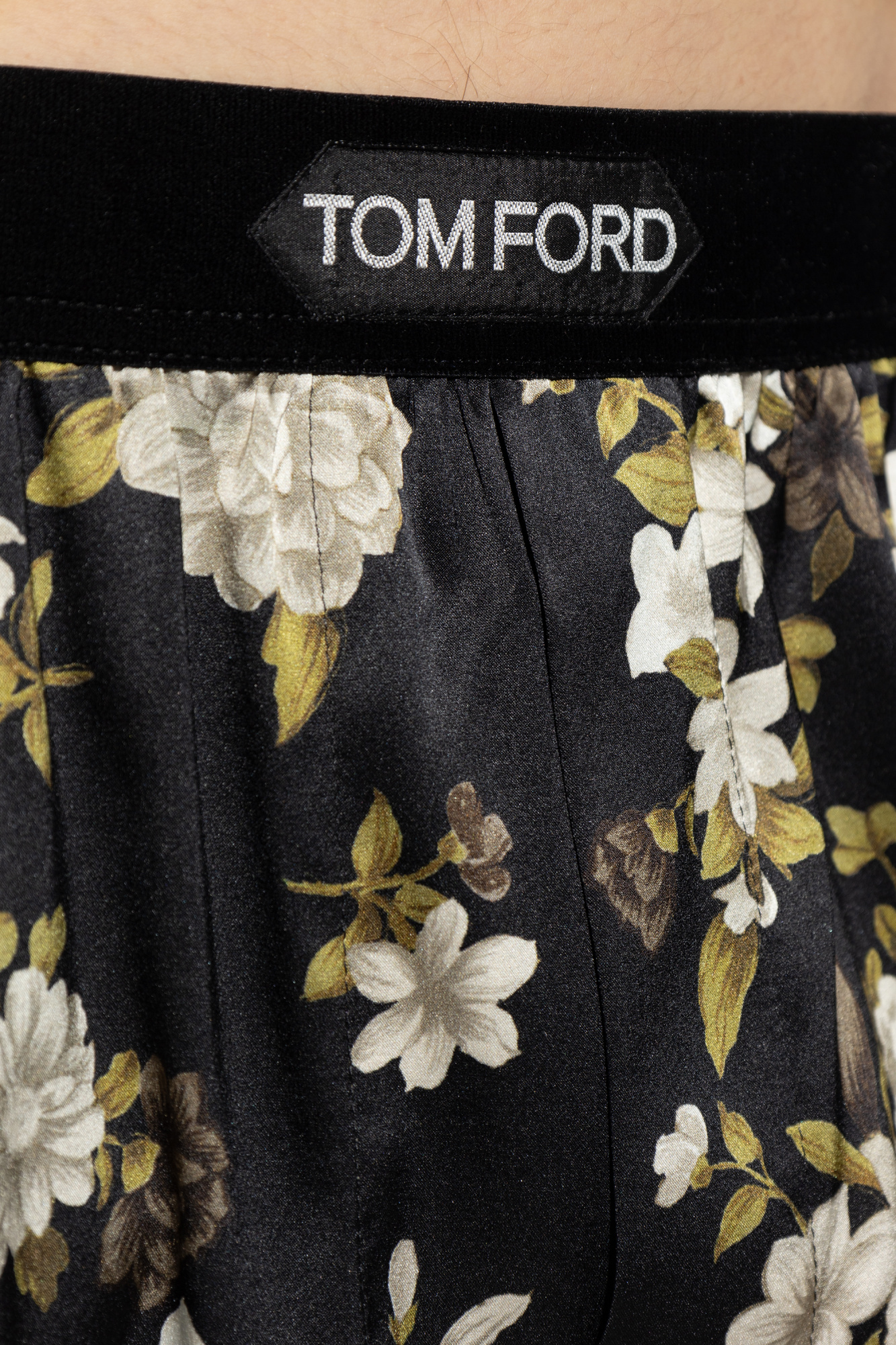 TOM FORD シルク シルバー ボクサーショーツ Tom Ford Silk lingerie shorts | Men's | Vitkac